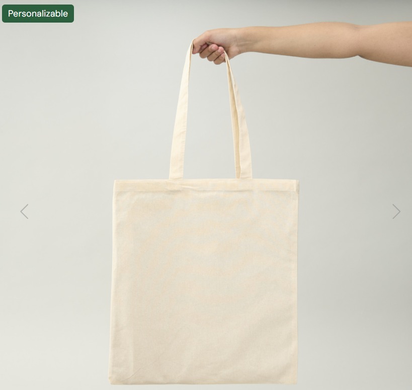 Bolsa de algodón | 170gr | 42x38 (cm)