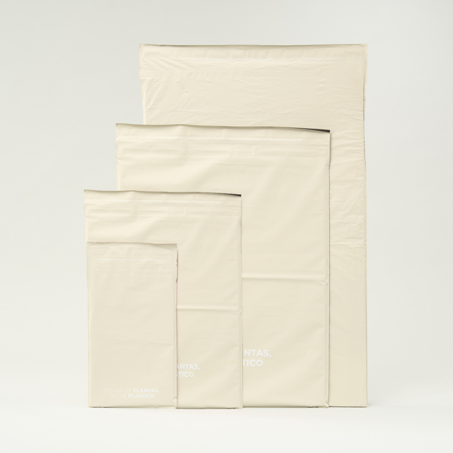 Bolsa de Envío Compostable Gris | 32x25 cm