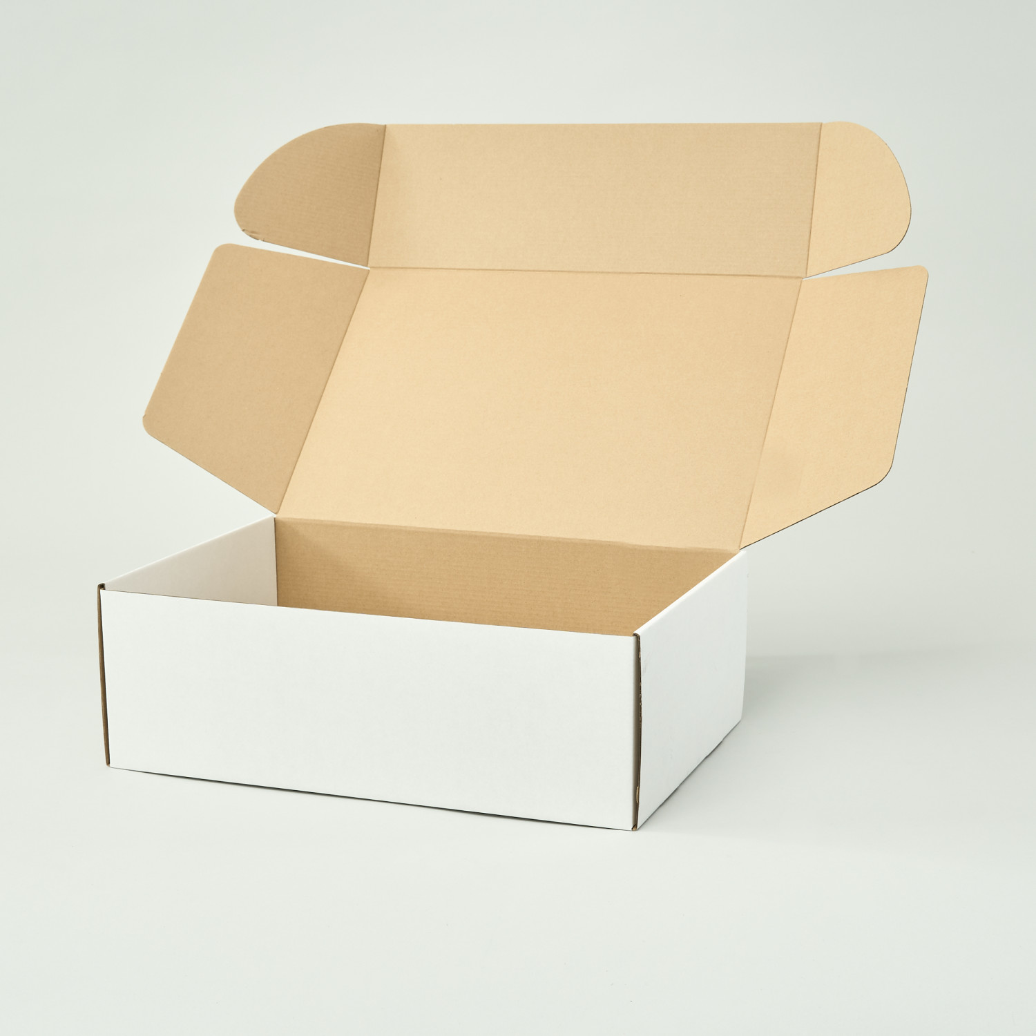 Caja autoarmable 45x30x15 blanca