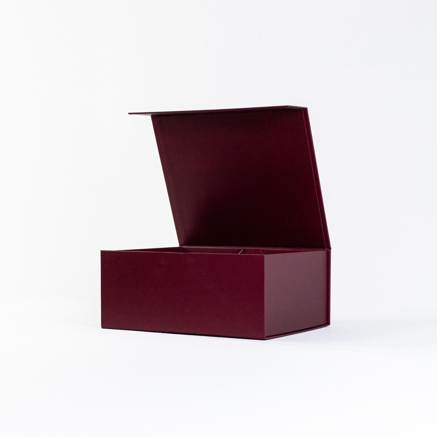 Caja con cierre magnético premium Burdeo | 9x21.5x15.5 cm