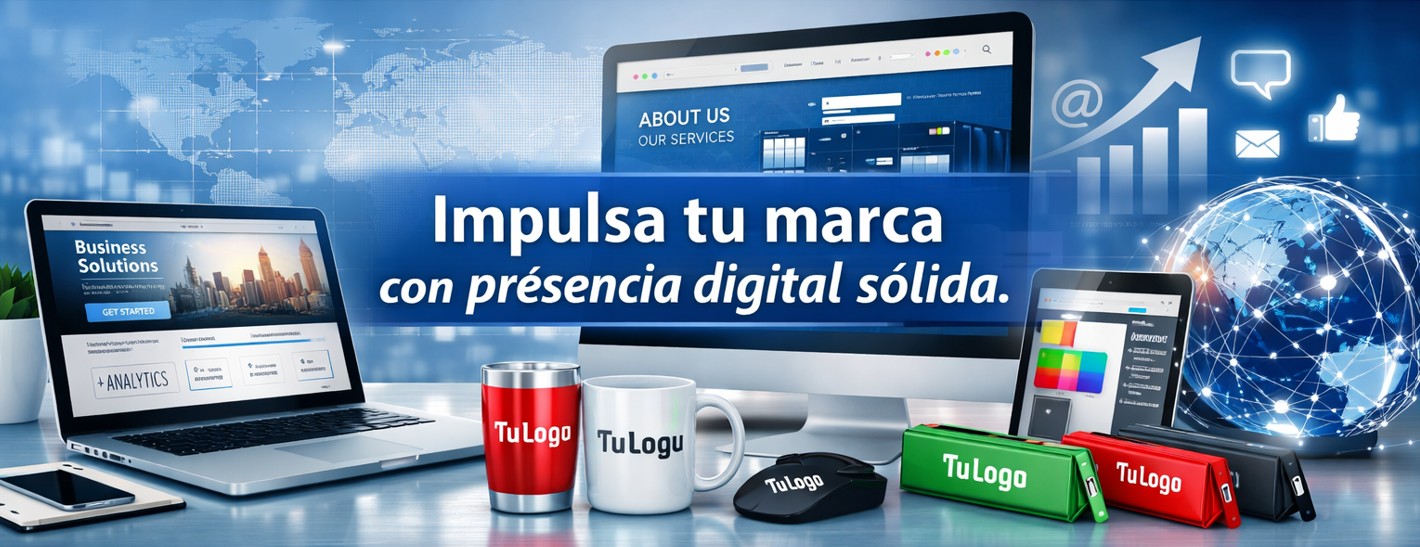 Impulsa tu marca con presencia digital sólida.